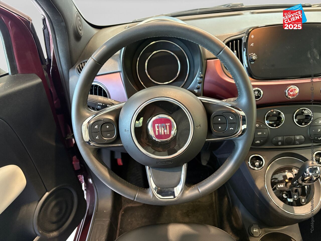 Véhicule d'occasion FIAT 500 1.2 8V 69CH SS DOLCEVITA DUALOGIC chez Hyundai Besançon