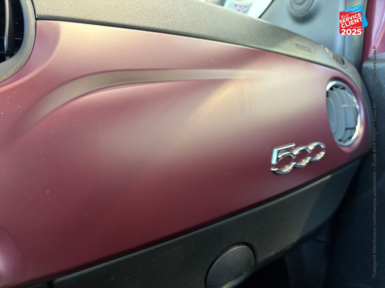 Véhicule d'occasion FIAT 500 1.2 8V 69CH SS DOLCEVITA DUALOGIC chez Hyundai Besançon
