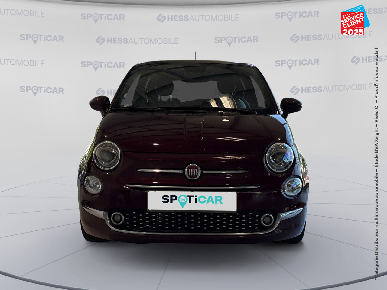 Véhicule d'occasion FIAT 500 1.2 8V 69CH SS DOLCEVITA DUALOGIC chez Hyundai Besançon