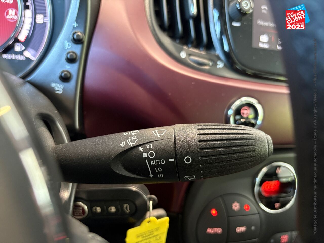 Véhicule d'occasion FIAT 500 1.2 8V 69CH SS DOLCEVITA DUALOGIC chez Hyundai Besançon