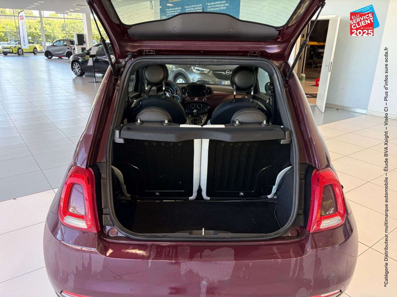 Véhicule d'occasion FIAT 500 1.2 8V 69CH SS DOLCEVITA DUALOGIC chez Hyundai Besançon