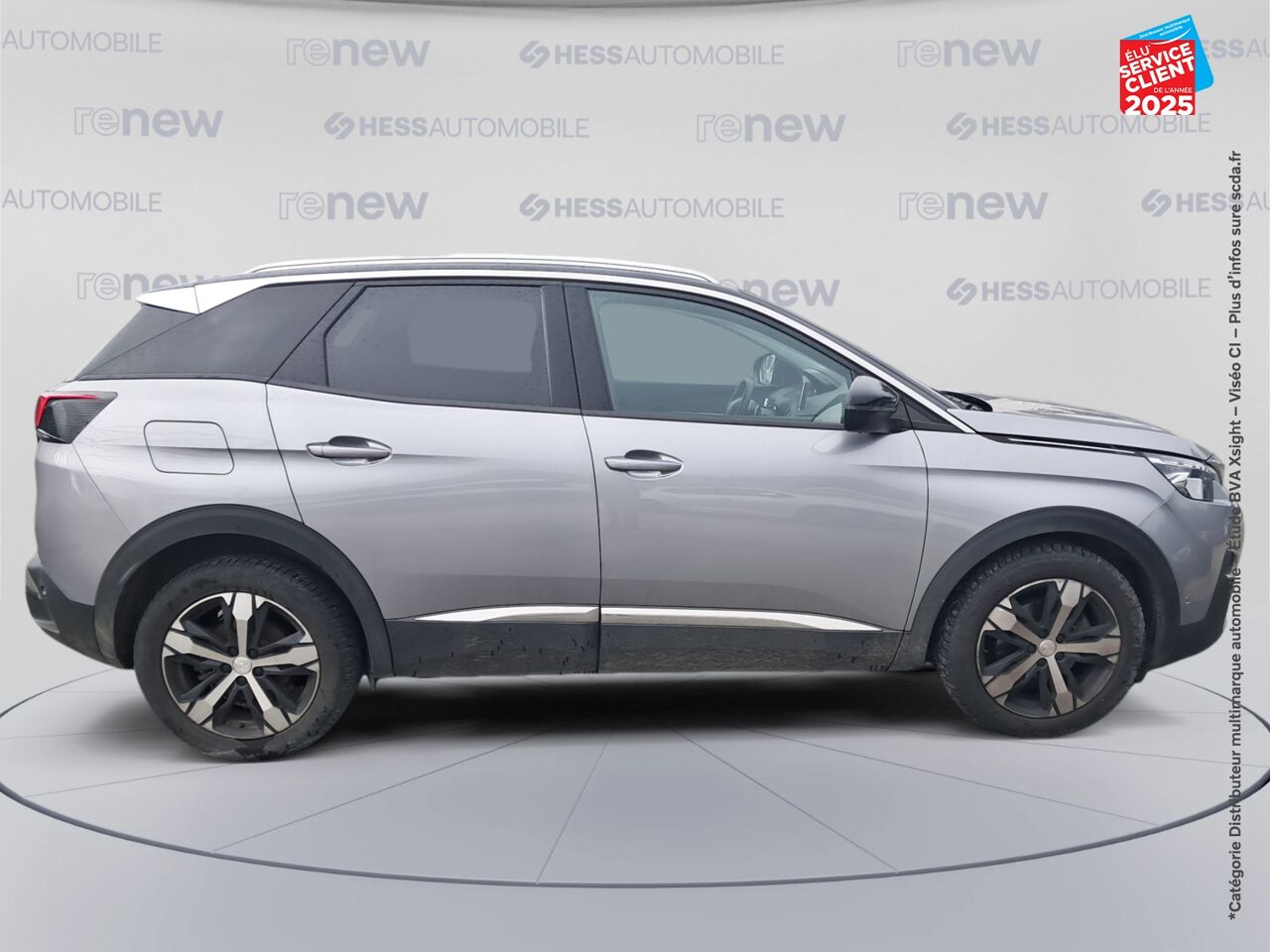 Véhicule d'occasion PEUGEOT 3008 1.2 PURETECH 130CH S/S ALLURE PACK EAT8 GPS CAMERA CARPLAY chez Renault Sélestat