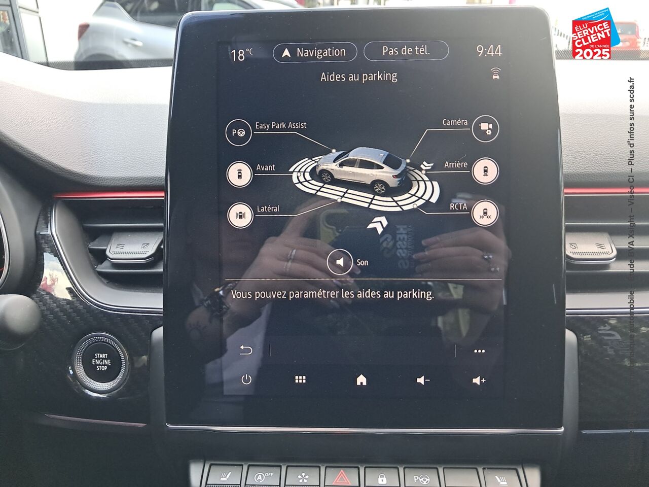 Véhicule d'occasion RENAULT ARKANA 1.3 TCE MILD HYBRID 140CH RS LINE EDC -22 chez Opel Verdun