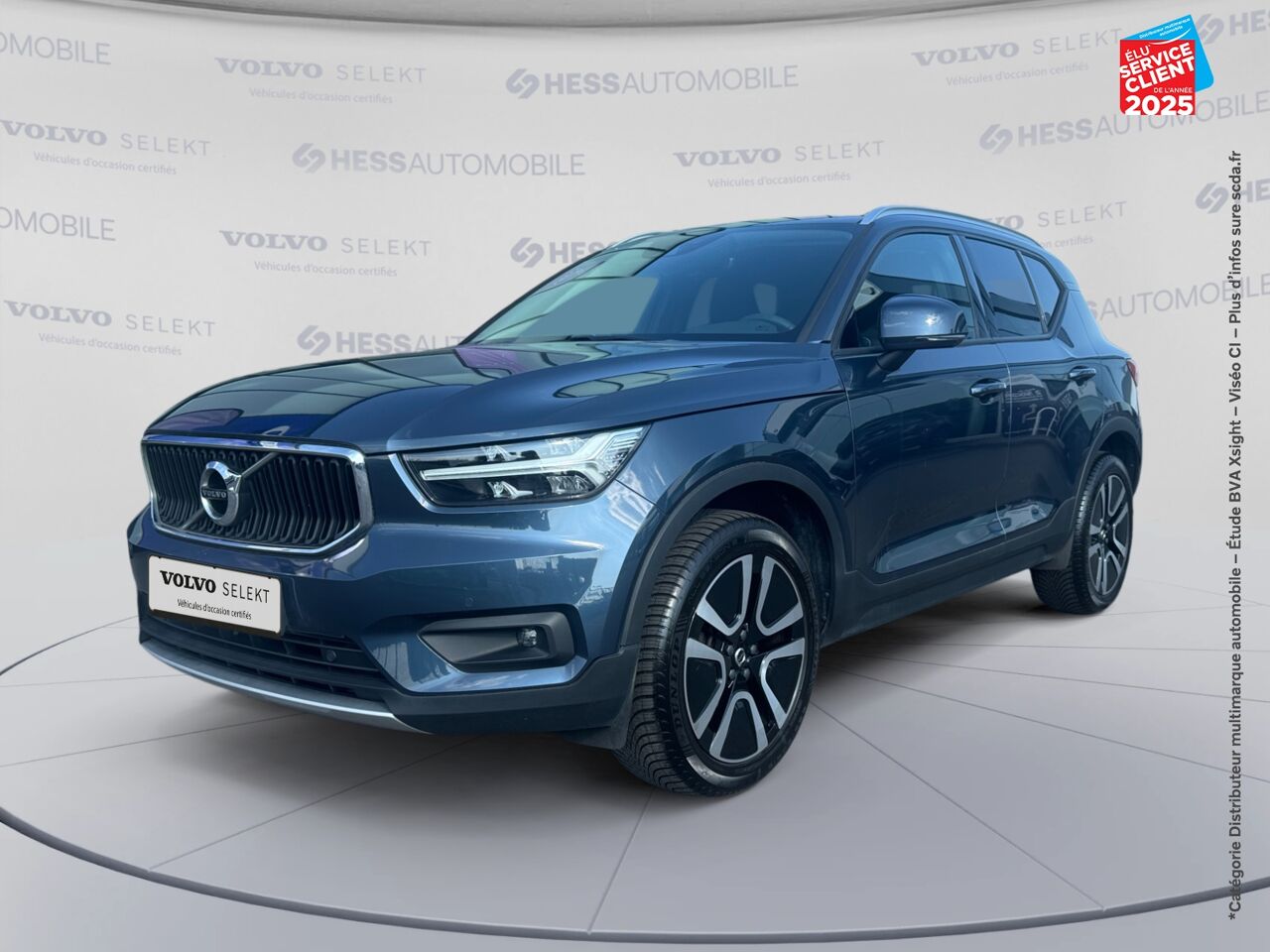 Véhicule d'occasion VOLVO XC40 T2 129CH BUSINESS GEARTRONIC 8 chez Hyundai Chalons