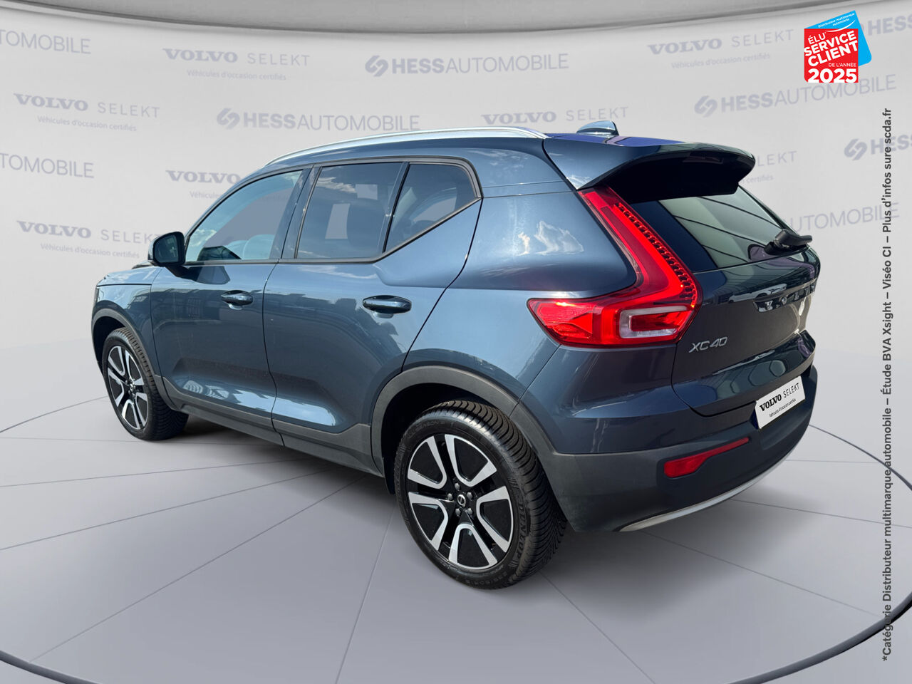 Véhicule d'occasion VOLVO XC40 T2 129CH BUSINESS GEARTRONIC 8 chez Hyundai Chalons