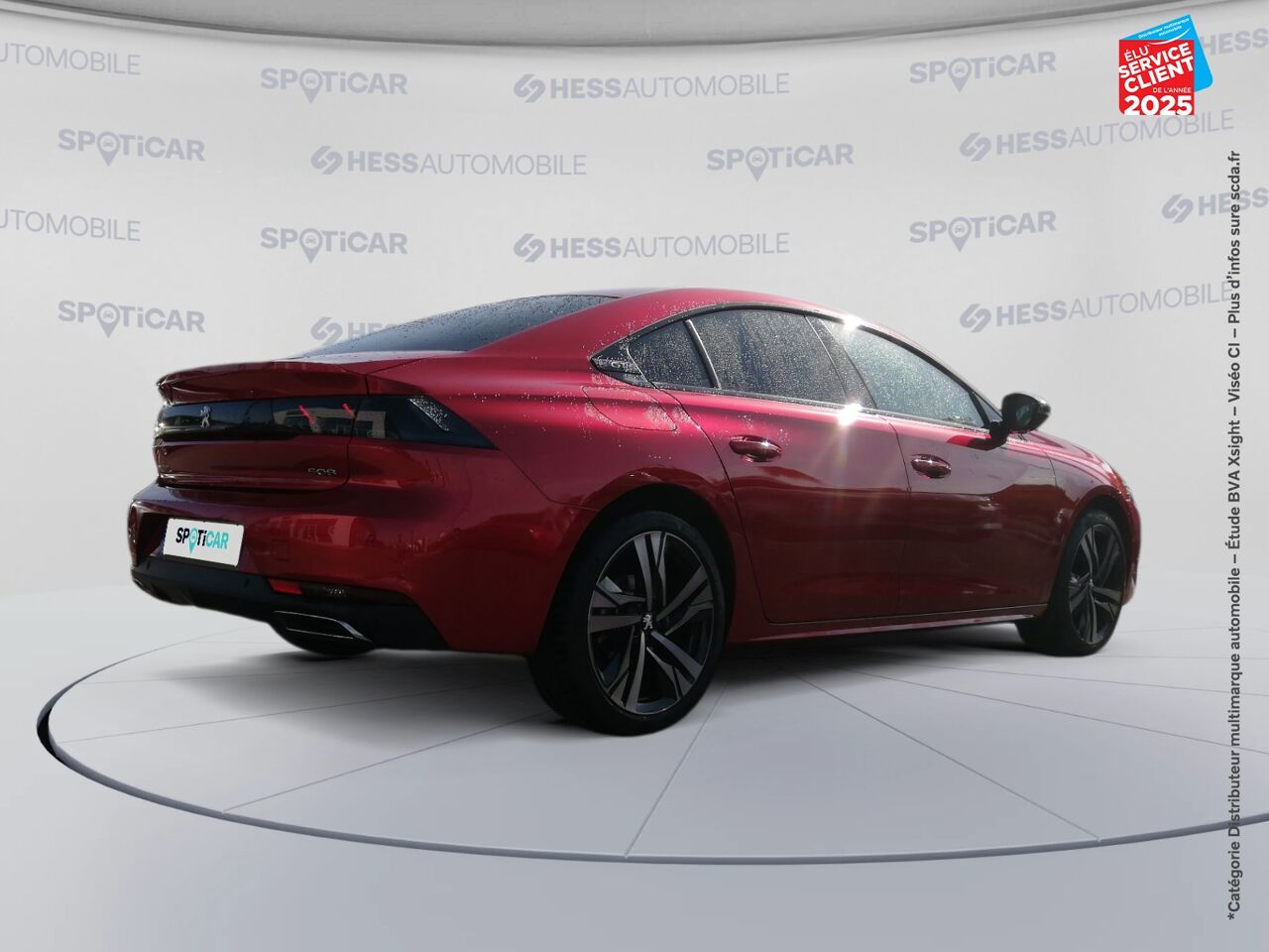 Véhicule d'occasion PEUGEOT 508 PURETECH 130CH SS GT PACK EAT8 chez Toyota Forbach