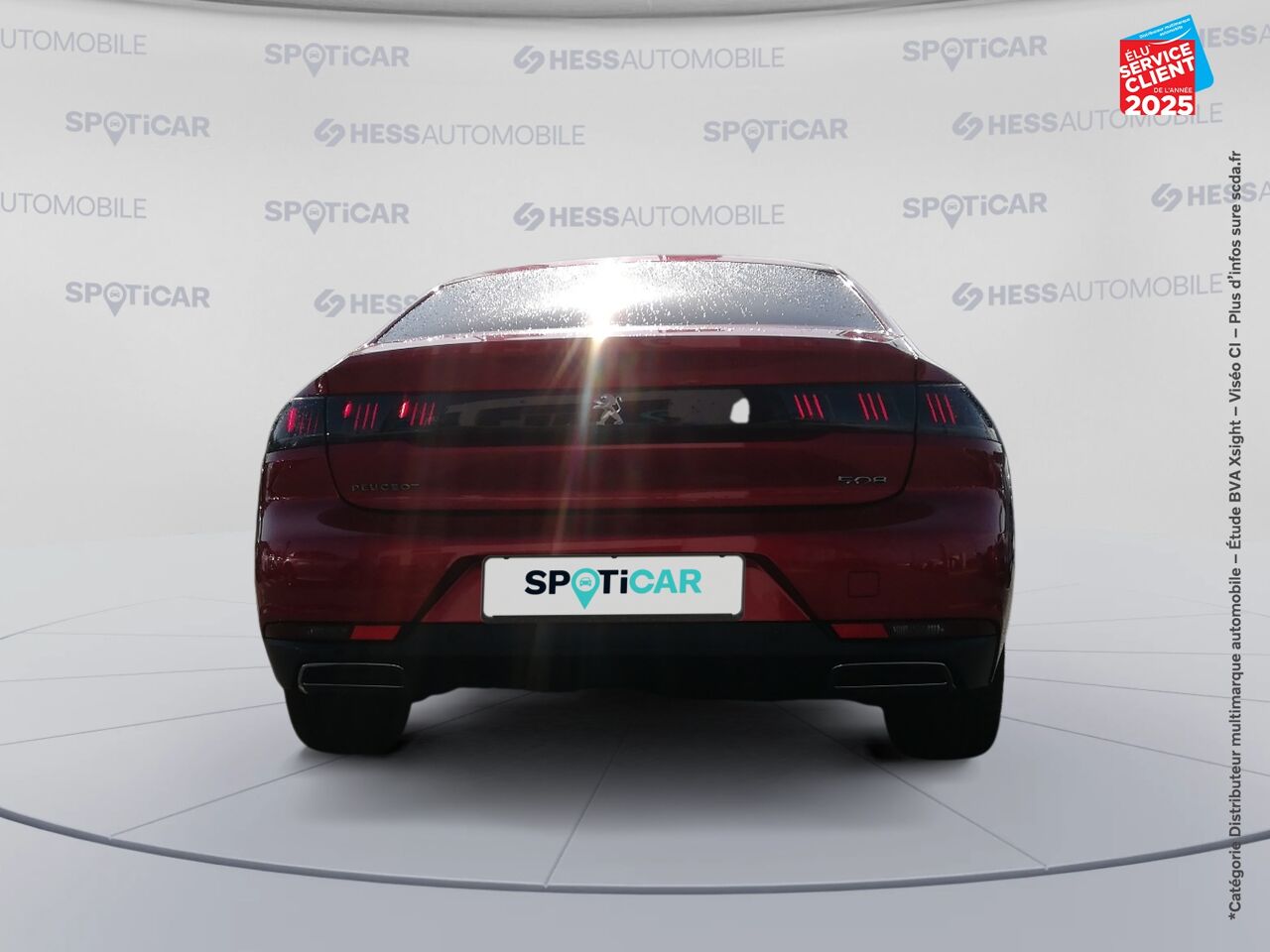 Véhicule d'occasion PEUGEOT 508 PURETECH 130CH SS GT PACK EAT8 chez Toyota Forbach