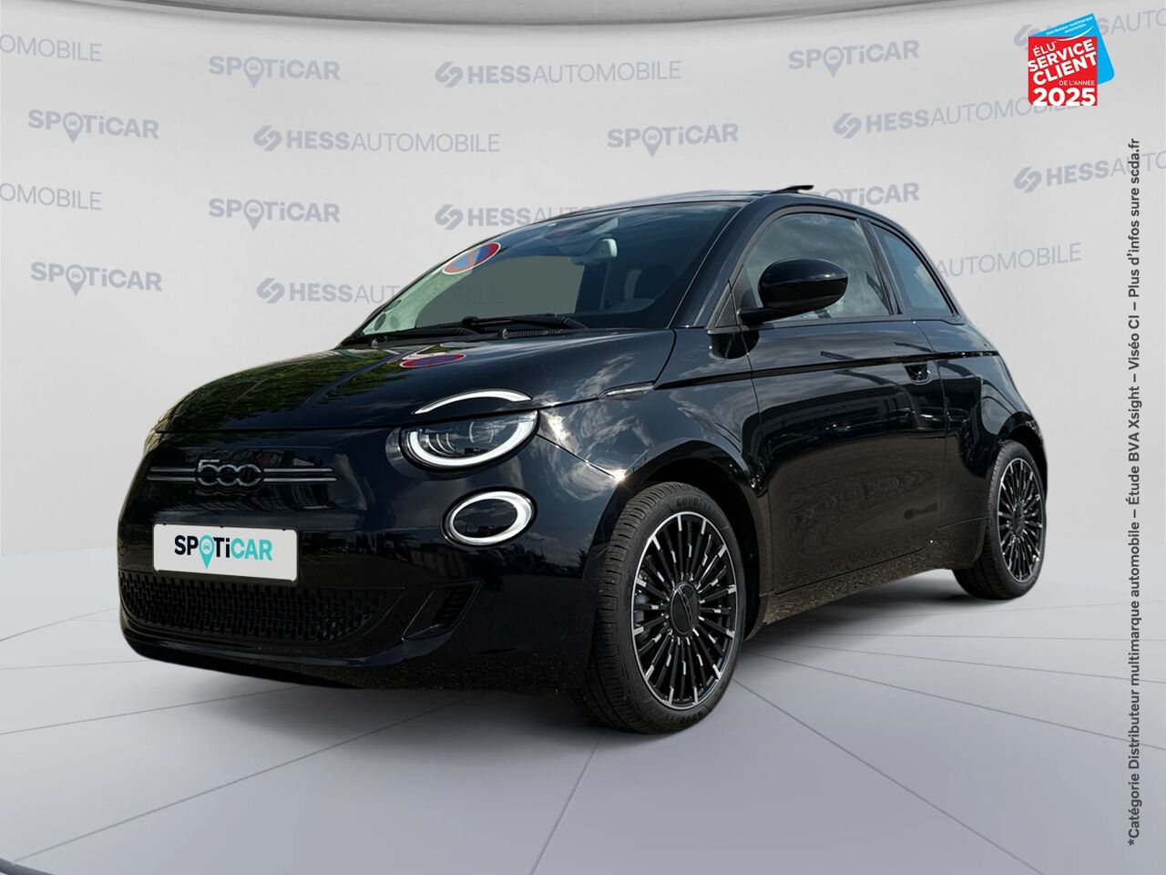 Véhicule d'occasion FIAT 500 E 118CH ICONE PLUS TOUVRANT GPS chez Toyota Thionville