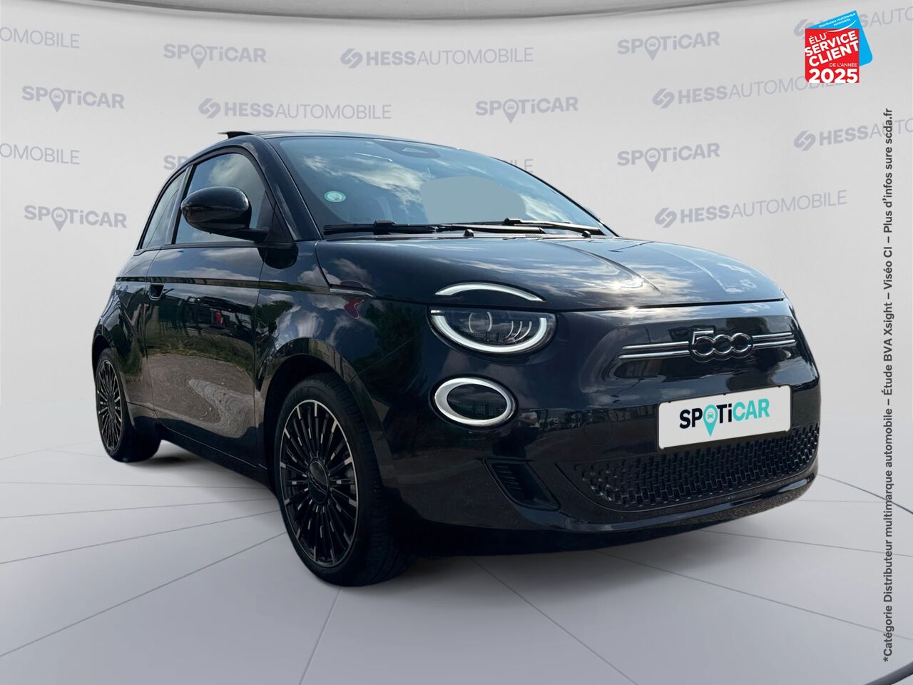 Véhicule d'occasion FIAT 500 E 118CH ICONE PLUS TOUVRANT GPS chez Toyota Thionville