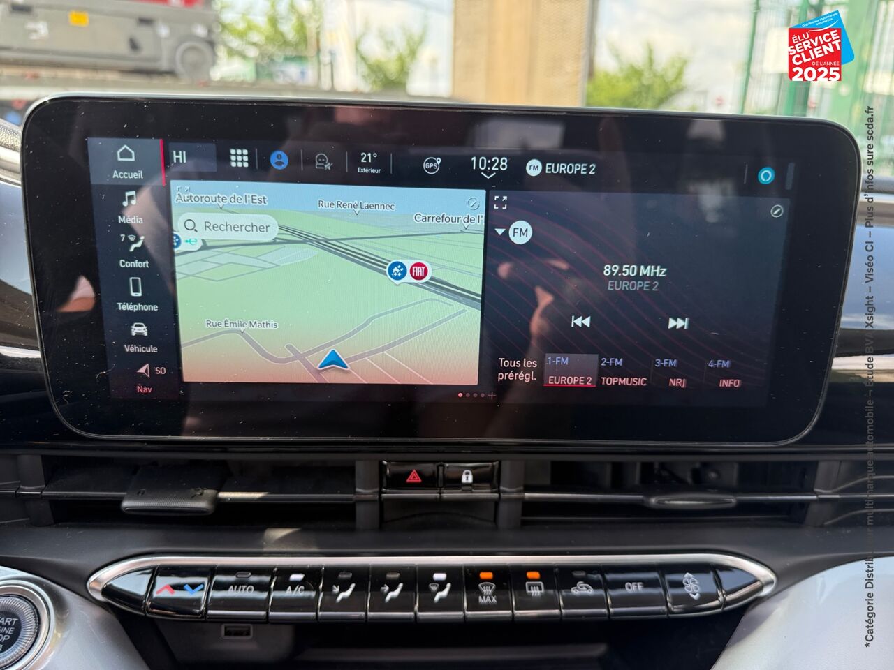 Véhicule d'occasion FIAT 500 E 118CH ICONE PLUS TOUVRANT GPS chez Toyota Thionville