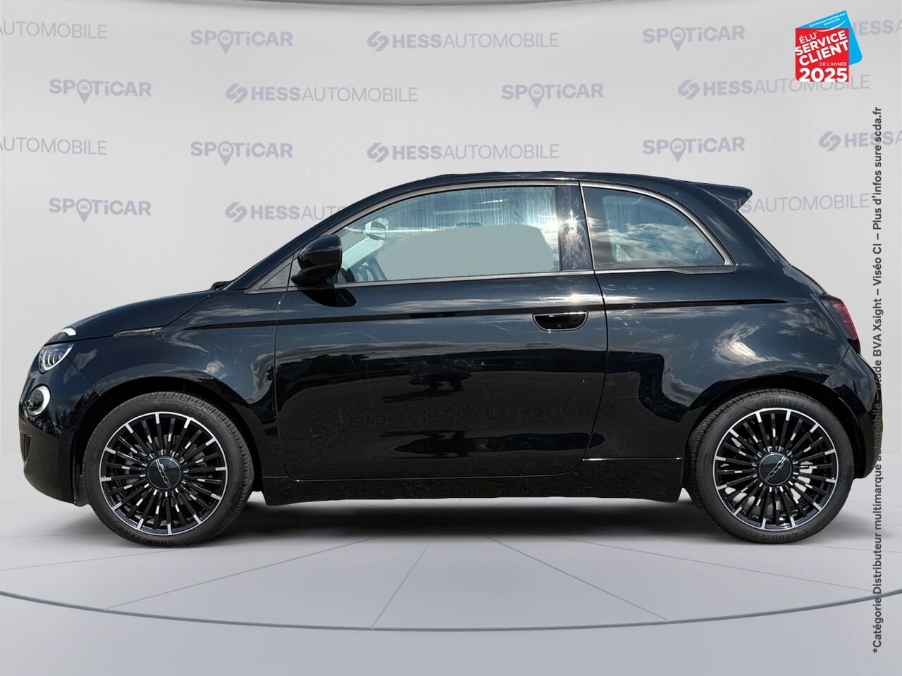 Véhicule d'occasion FIAT 500 E 118CH ICONE PLUS TOUVRANT GPS chez Toyota Thionville