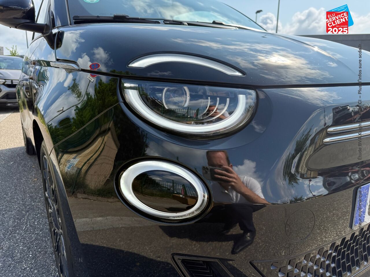 Véhicule d'occasion FIAT 500 E 118CH ICONE PLUS TOUVRANT GPS chez Toyota Thionville