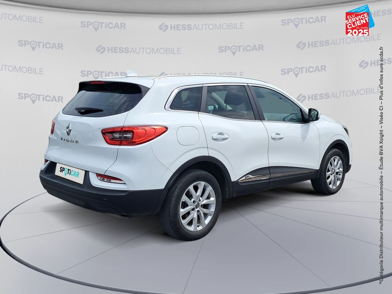 Véhicule d'occasion RENAULT KADJAR 1.5 BLUE DCI 115CH BUSINESS - 21 chez Renault Strasbourg