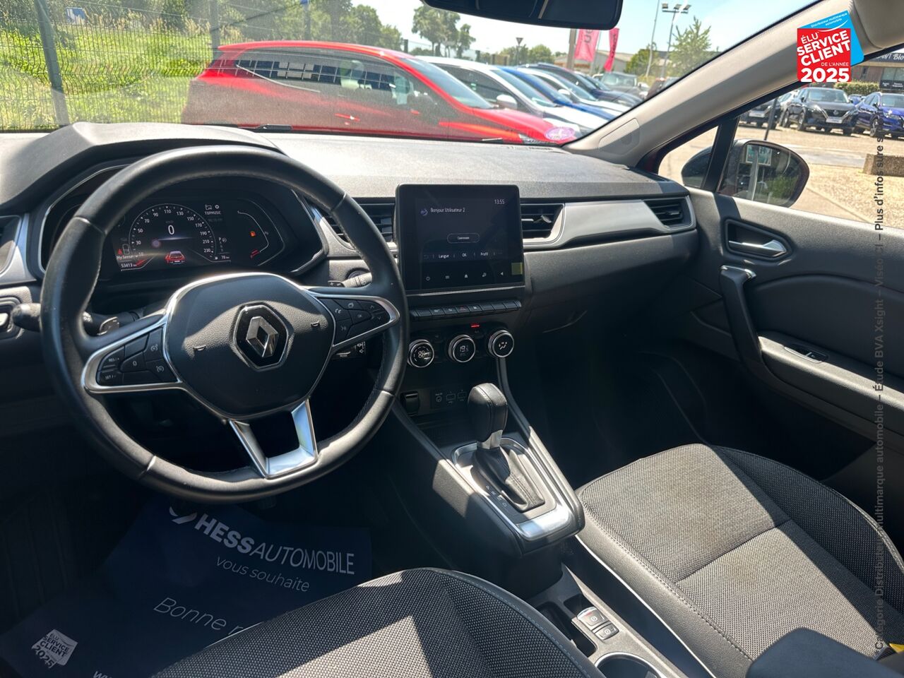 Véhicule d'occasion RENAULT CAPTUR 1.3 TCE 140CH FAP INTENS EDC -21 CAMERA GPS chez Renault Sélestat