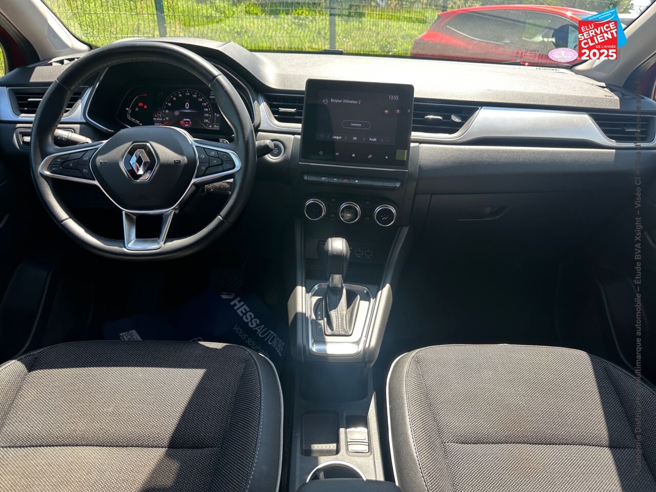 Véhicule d'occasion RENAULT CAPTUR 1.3 TCE 140CH FAP INTENS EDC -21 CAMERA GPS chez Renault Sélestat