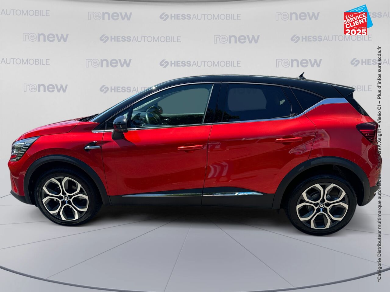 Véhicule d'occasion RENAULT CAPTUR 1.3 TCE 140CH FAP INTENS EDC -21 CAMERA GPS chez Renault Sélestat