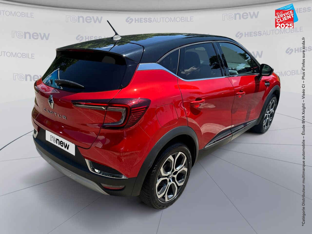Véhicule d'occasion RENAULT CAPTUR 1.3 TCE 140CH FAP INTENS EDC -21 CAMERA GPS chez Renault Sélestat
