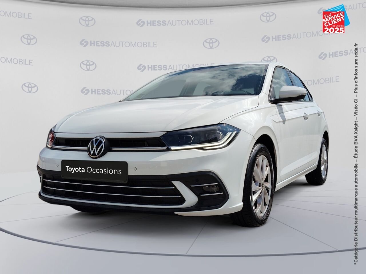 Véhicule d'occasion VOLKSWAGEN POLO 1.0 TSI 95CH STYLE DSG7 chez Renault Saint-Louis