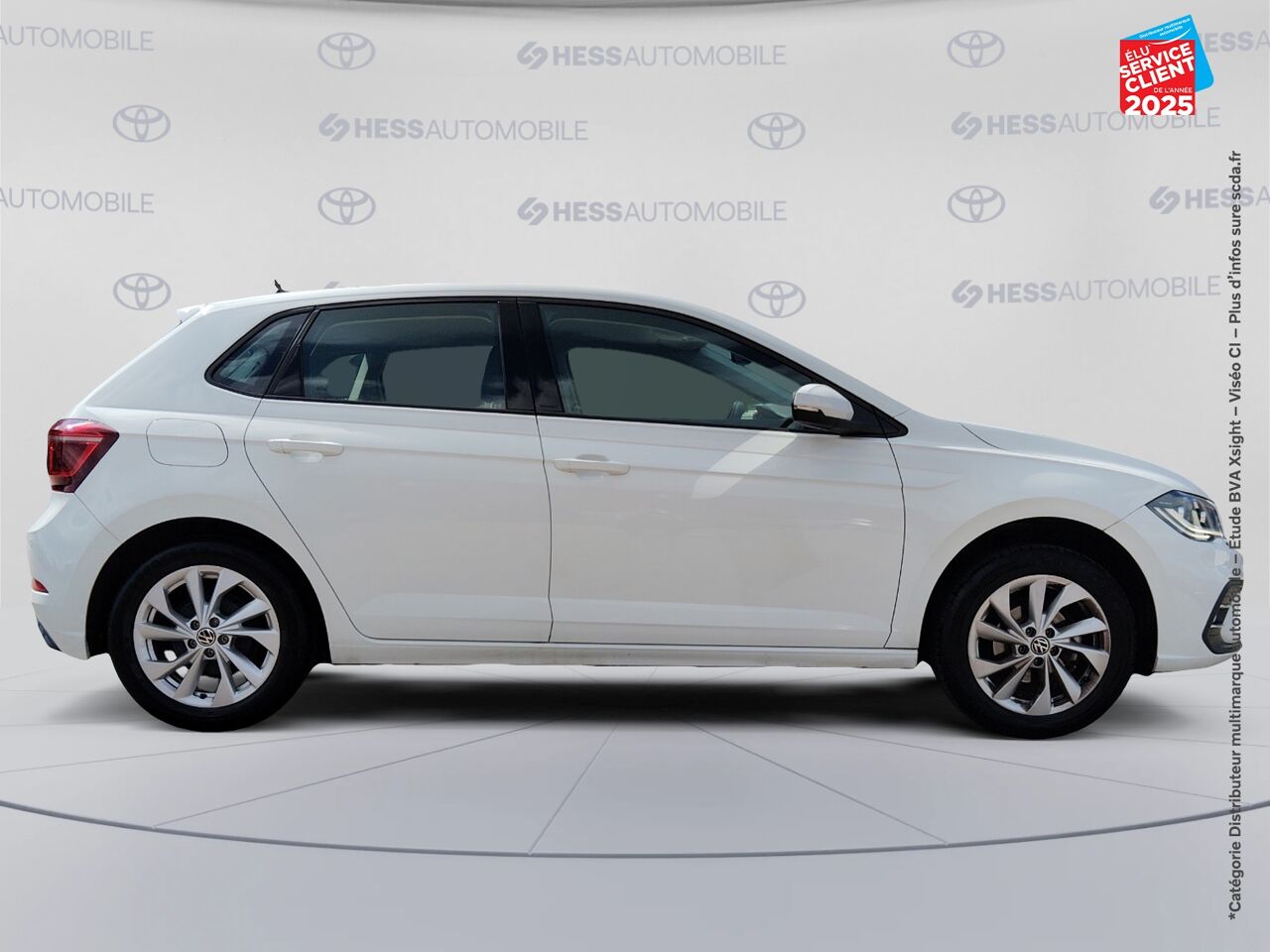 Véhicule d'occasion VOLKSWAGEN POLO 1.0 TSI 95CH STYLE DSG7 chez Renault Saint-Louis