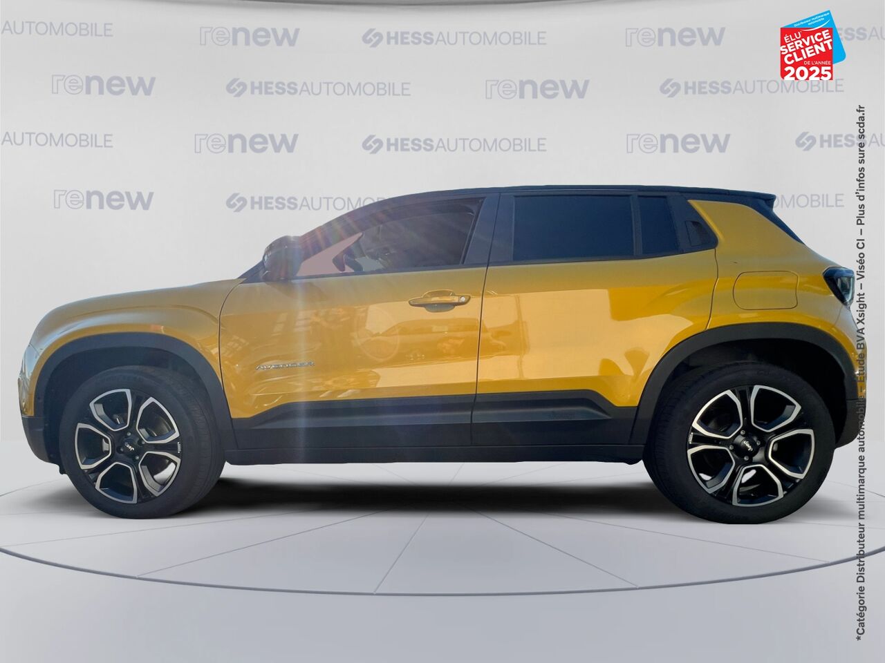 Véhicule d'occasion JEEP AVENGER ELECTRIQUE 156CH 115KW 1ST EDITION chez Peugeot Sedan