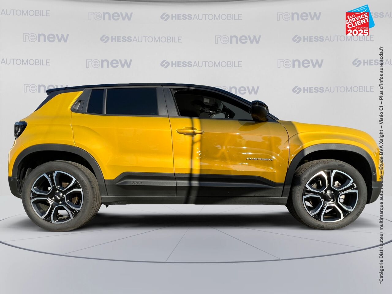 Véhicule d'occasion JEEP AVENGER ELECTRIQUE 156CH 115KW 1ST EDITION chez Peugeot Sedan