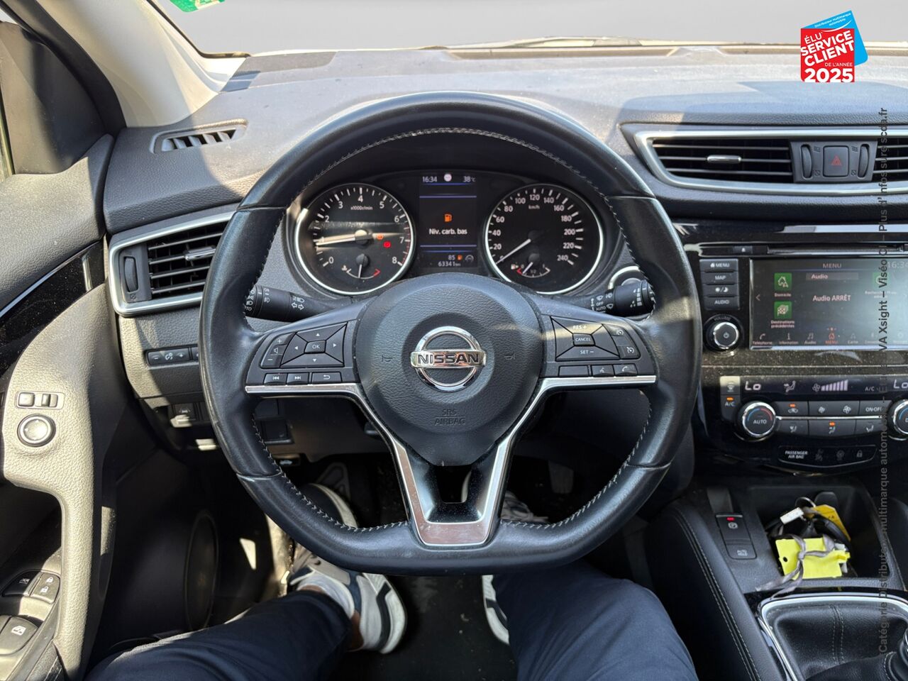 Véhicule d'occasion NISSAN QASHQAI 1.3 DIG-T 140CH N-CONNECTA EURO6D-T chez Renault Colmar