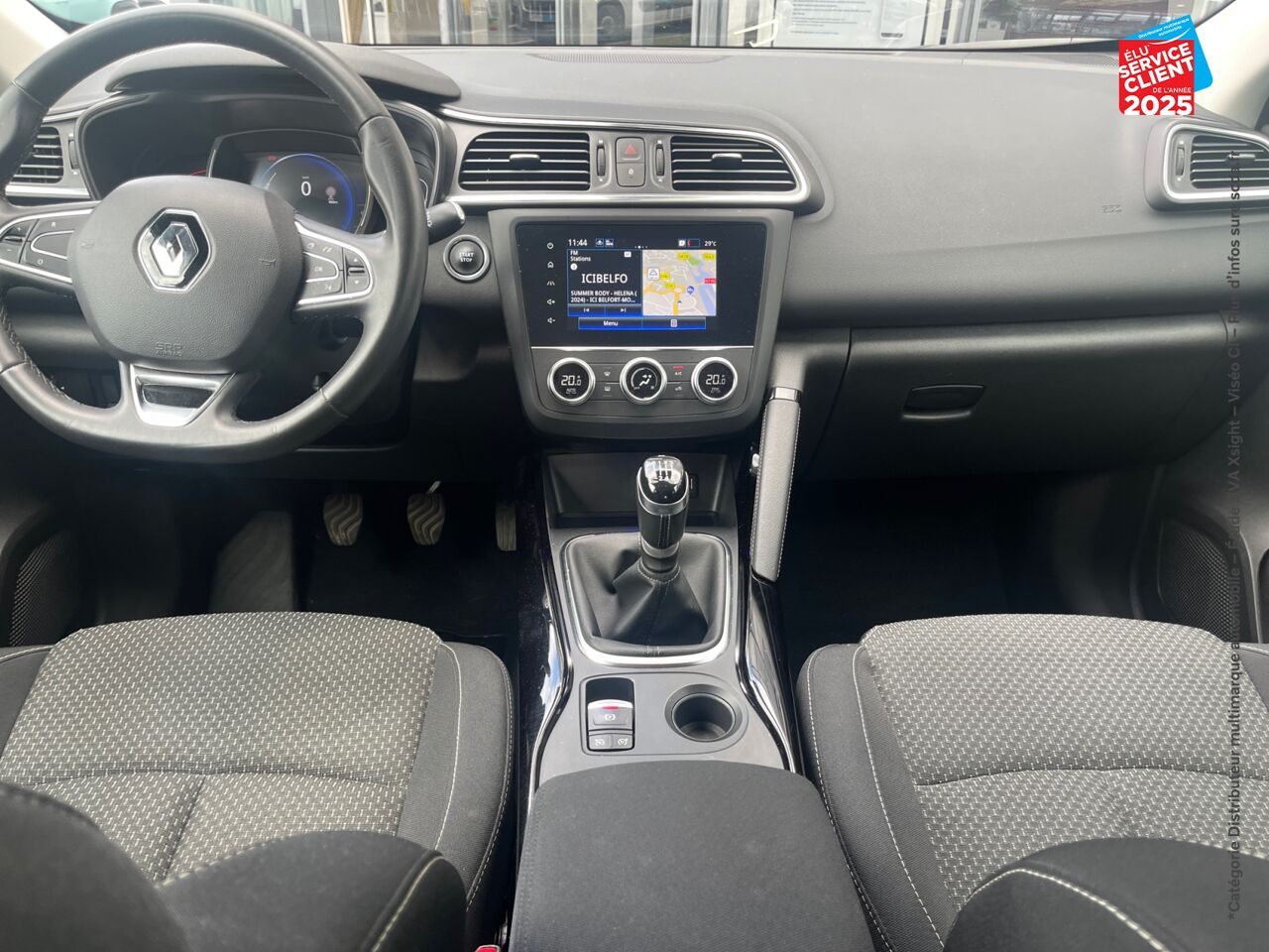Véhicule d'occasion RENAULT KADJAR 1.5 BLUE DCI 115CH BUSINESS 131G GPS RADAR AV/AR chez Renault Sélestat