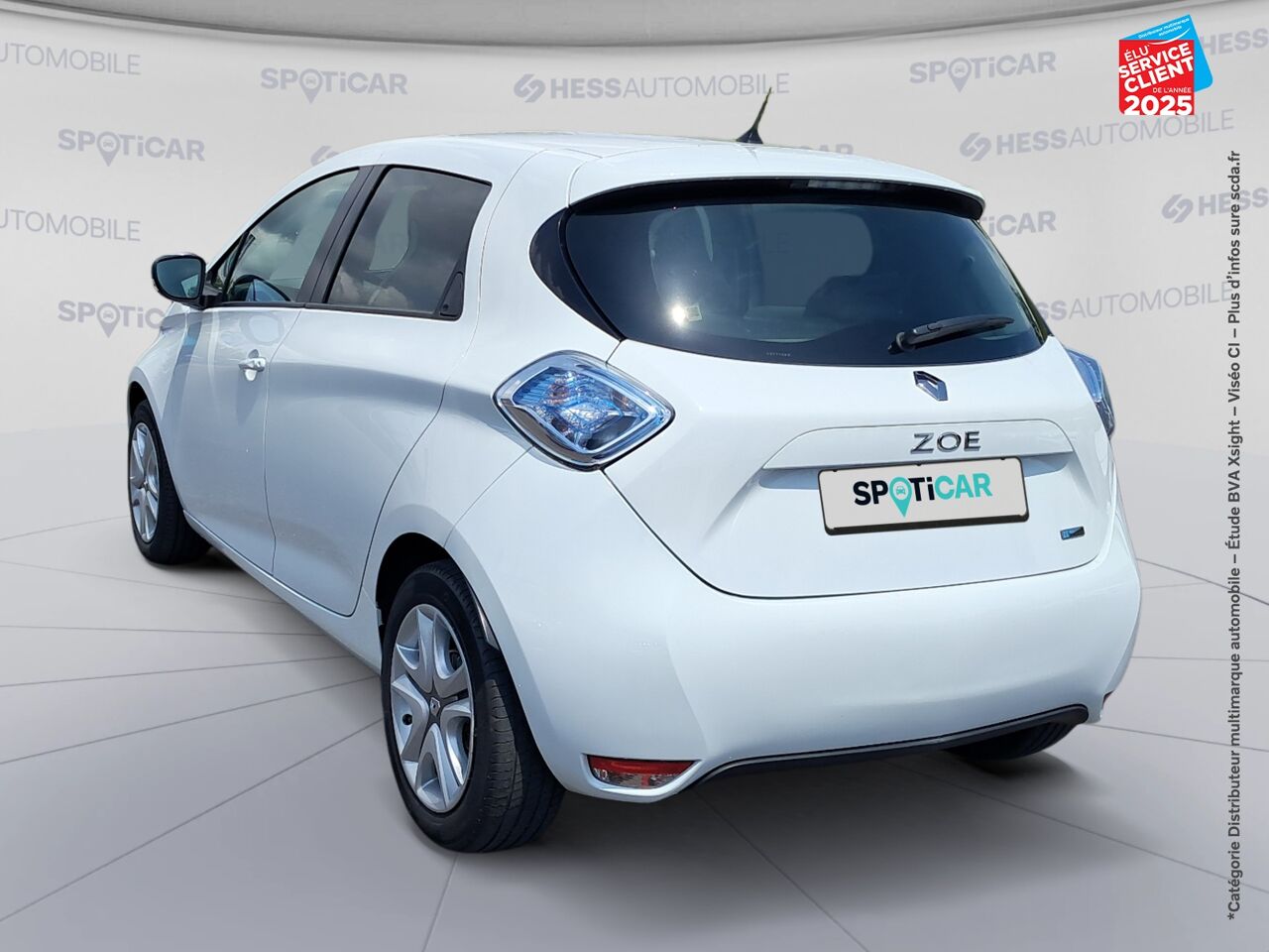 Véhicule d'occasion RENAULT ZOE ZEN CHARGE NORMALE R90 chez Dacia Saverne