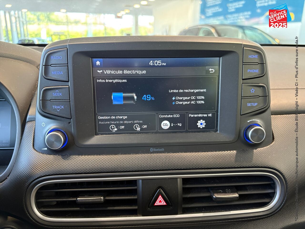 Véhicule d'occasion HYUNDAI KONA ELECTRIC 136CH INTUITIVE EURO6D-T EVAP 2CV chez Hyundai Epernay