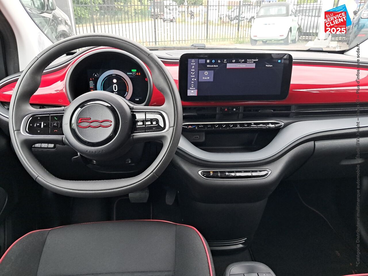 Véhicule d'occasion FIAT 500 E 95CH RED MY23 chez Opel Saint-Dizier