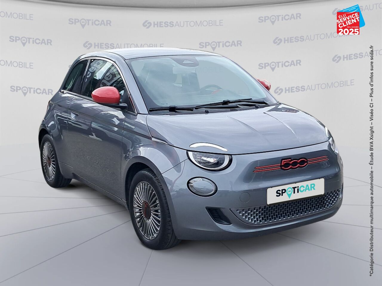 Véhicule d'occasion FIAT 500 E 95CH RED MY23 chez Opel Saint-Dizier