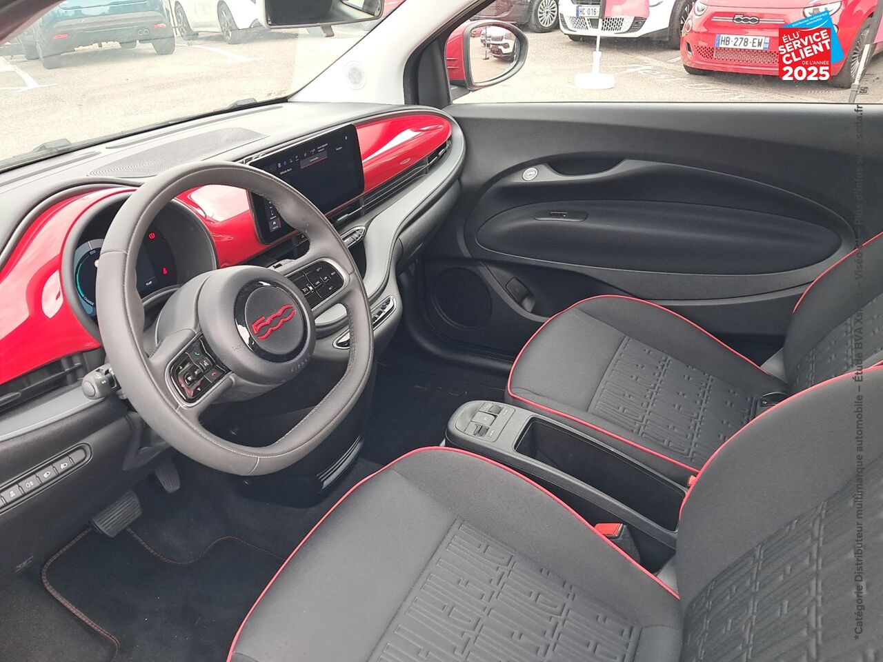 Véhicule d'occasion FIAT 500 E 95CH RED MY23 chez Opel Saint-Dizier
