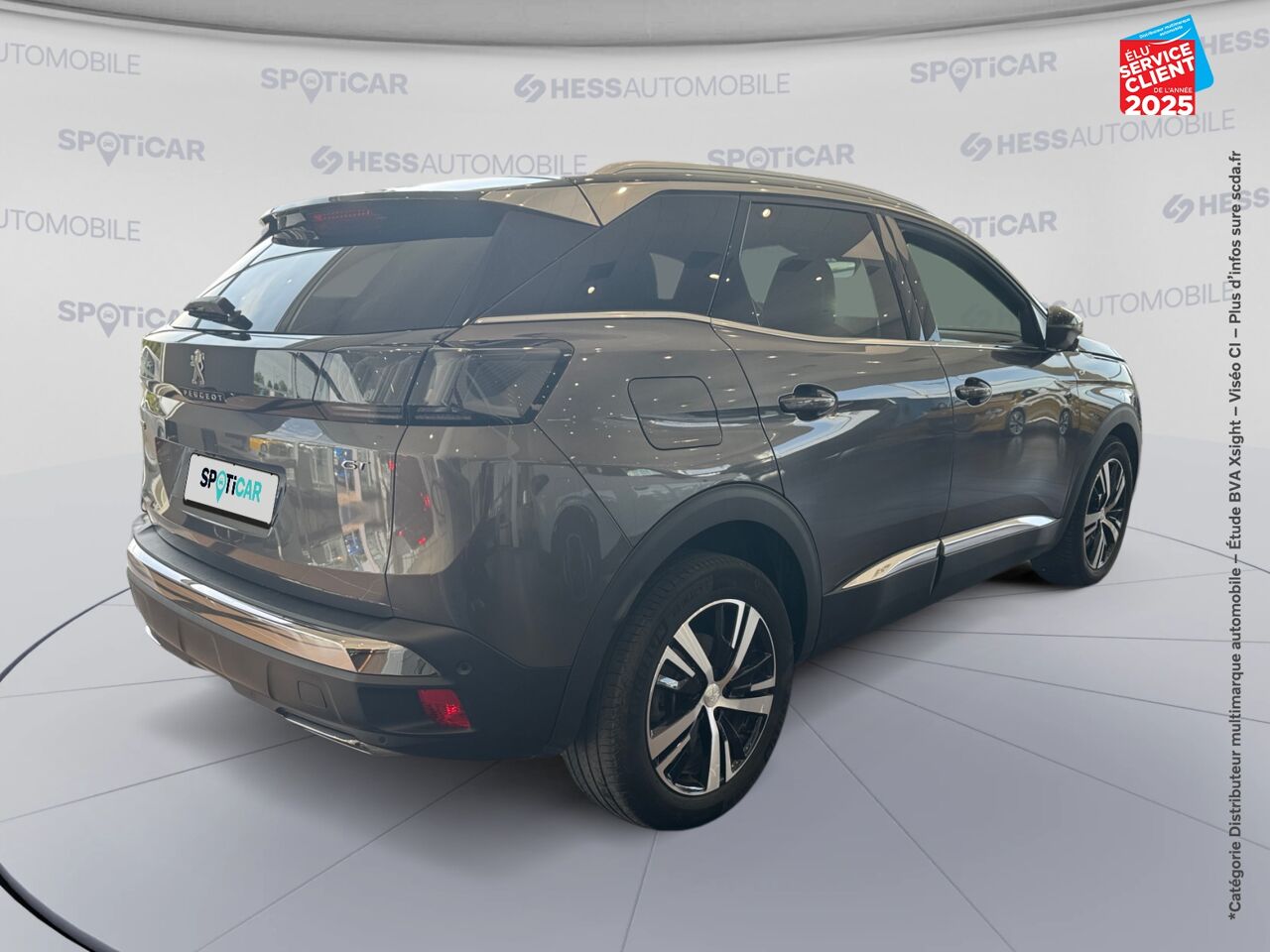 Véhicule d'occasion PEUGEOT 3008 1.2 PURETECH 130CH S/S GT EAT8 GPS CARPLAY chez Nissan Strasbourg