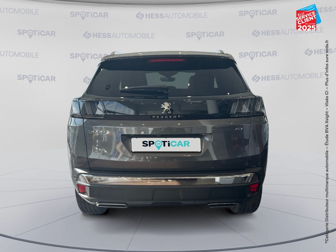 Véhicule d'occasion PEUGEOT 3008 1.2 PURETECH 130CH S/S GT EAT8 GPS CARPLAY chez Nissan Strasbourg