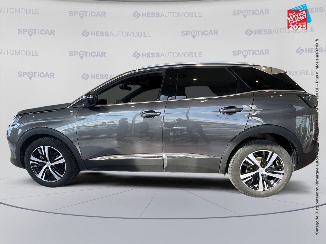 Véhicule d'occasion PEUGEOT 3008 1.2 PURETECH 130CH S/S GT EAT8 GPS CARPLAY chez Nissan Strasbourg