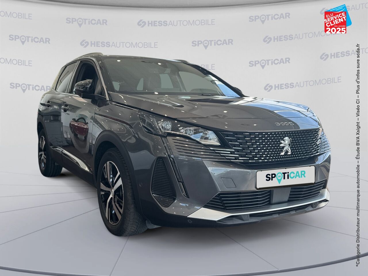 Véhicule d'occasion PEUGEOT 3008 1.2 PURETECH 130CH S/S GT EAT8 GPS CARPLAY chez Nissan Strasbourg
