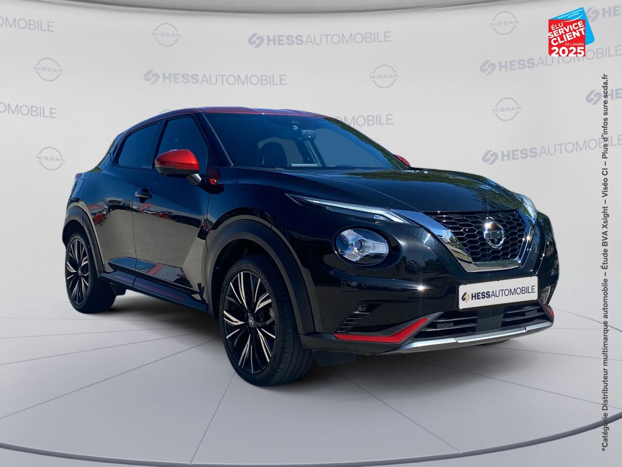 Véhicule d'occasion NISSAN JUKE 1.0 DIG-T 114CH N-DESIGN DCT 2021 SIEGES CHAUF GPS CAMERA BOSE chez Hyundai Chalons