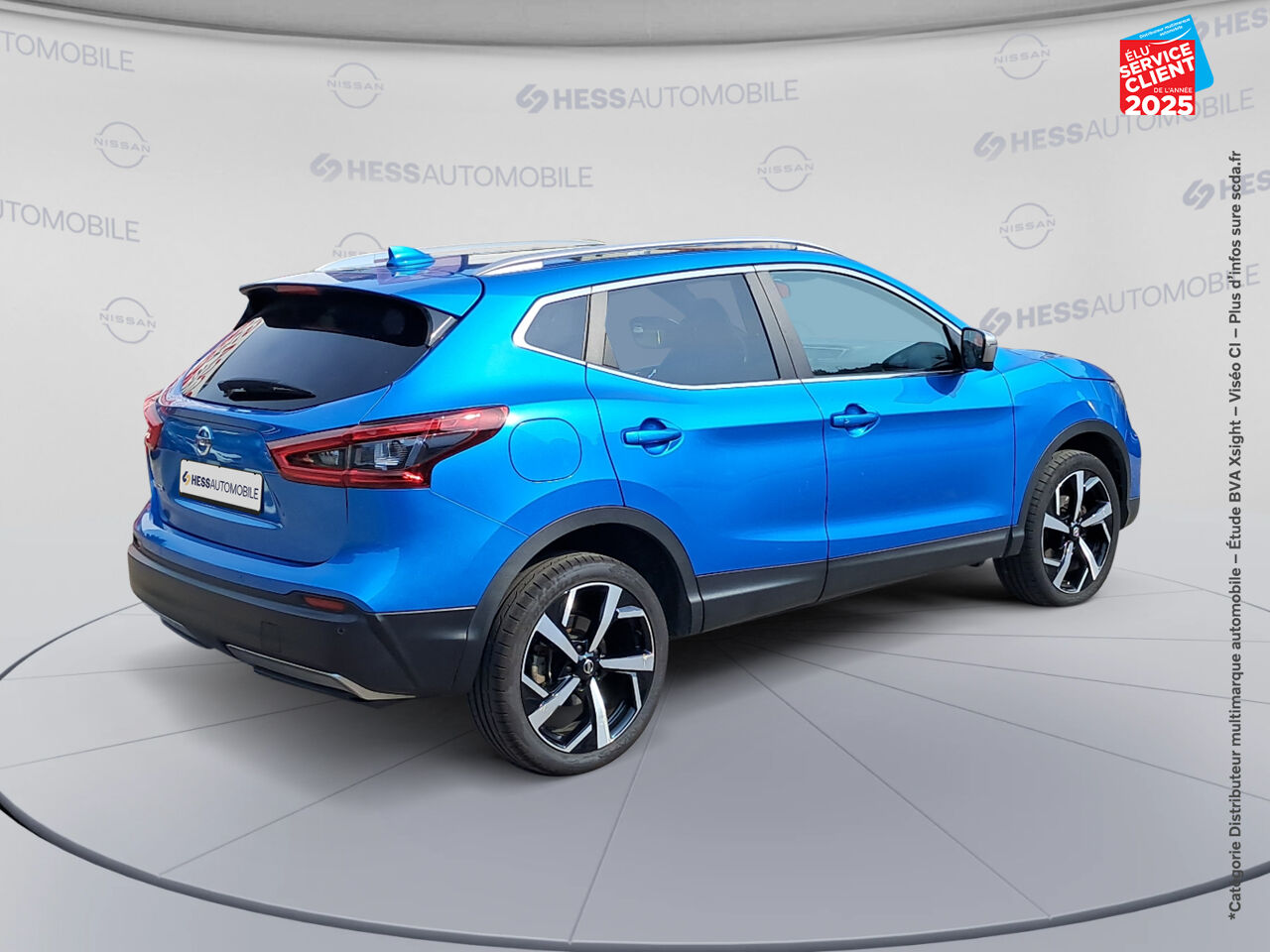 Véhicule d'occasion NISSAN QASHQAI 1.5 DCI 115CH TEKNA+ 2019 EURO6-EVAP TPANO SIEGES CUIR GPS CAMERA BOSE chez Nissan Qashqai occasion