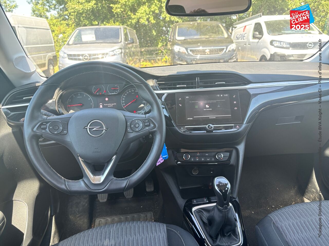 Véhicule d'occasion OPEL CORSA 1.2 75CH ELEGANCE BUSINESS GPS CARPLAY chez Renault Montbéliard