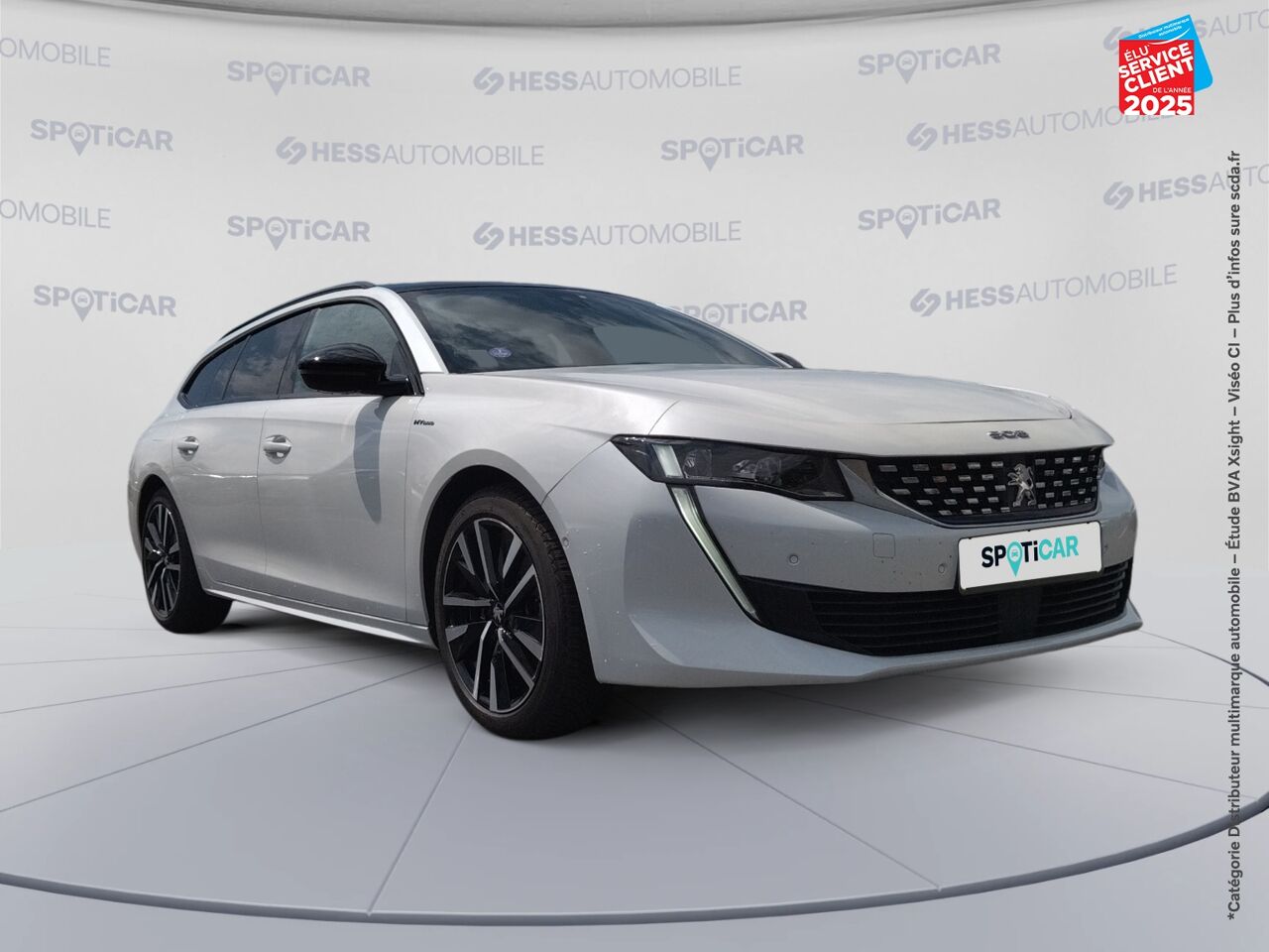 Véhicule d'occasion PEUGEOT 508 SW HYBRID 225CH GT E-EAT8 TOUVRANT SIEGE CHAUF CAMERA GPS chez Toyota Saint Dizier