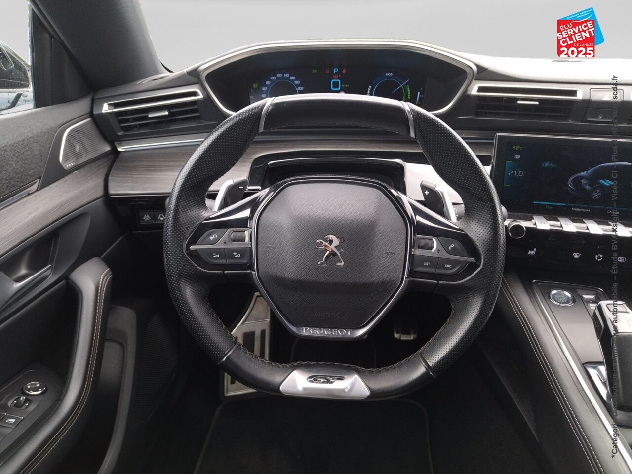 Véhicule d'occasion PEUGEOT 508 SW HYBRID 225CH GT E-EAT8 TOUVRANT SIEGE CHAUF CAMERA GPS chez Toyota Saint Dizier