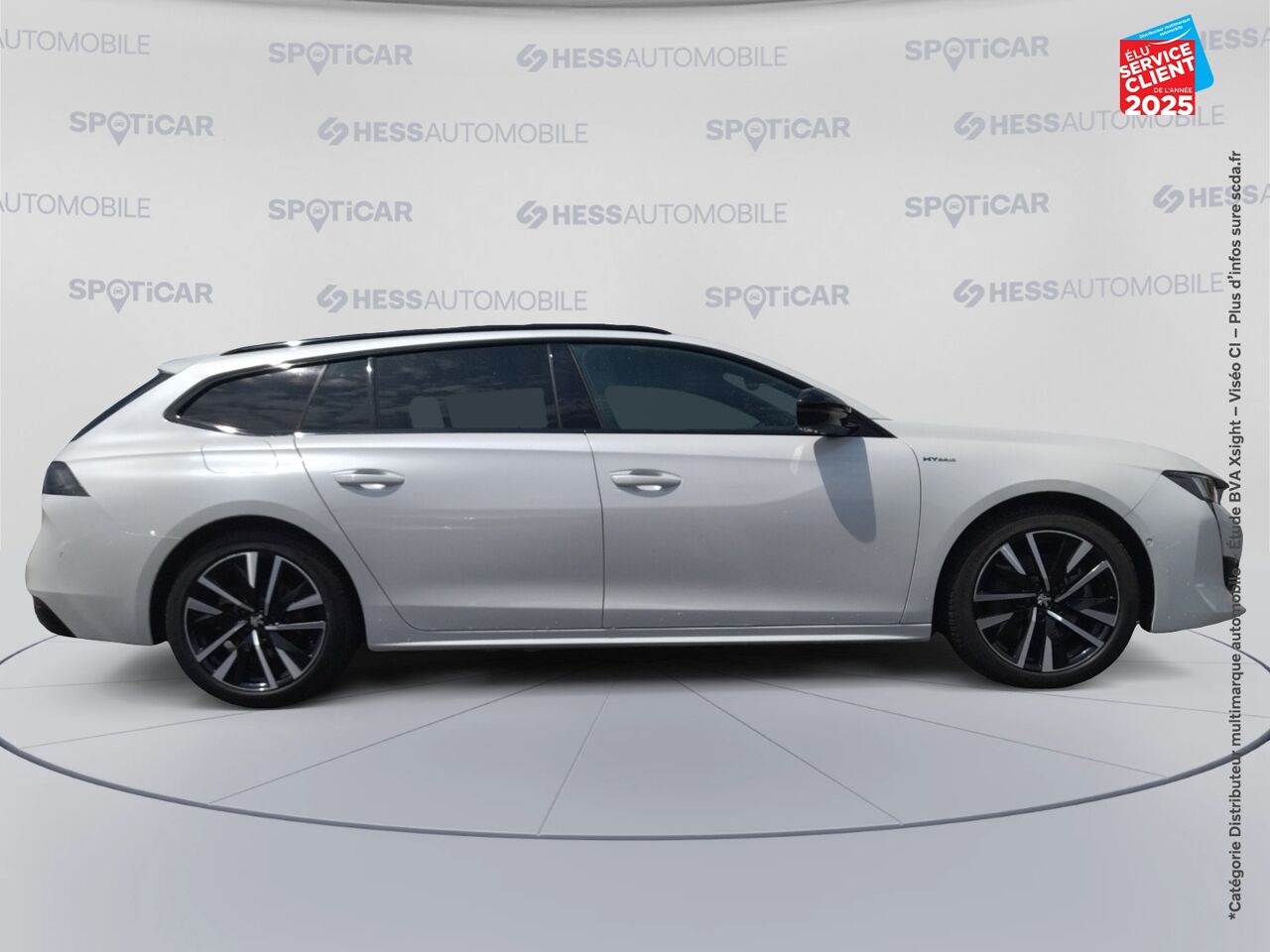 Véhicule d'occasion PEUGEOT 508 SW HYBRID 225CH GT E-EAT8 TOUVRANT SIEGE CHAUF CAMERA GPS chez Toyota Saint Dizier