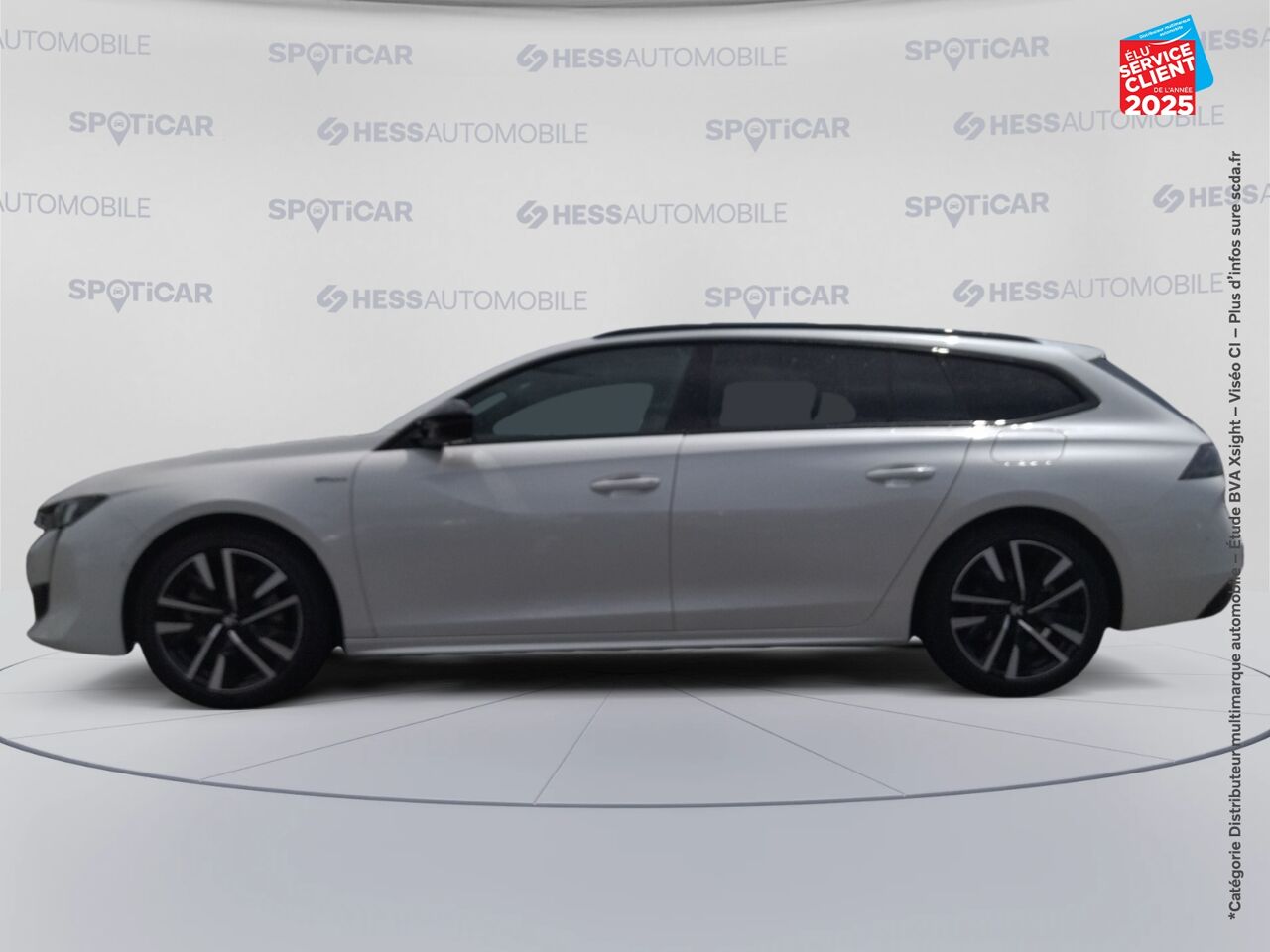 Véhicule d'occasion PEUGEOT 508 SW HYBRID 225CH GT E-EAT8 TOUVRANT SIEGE CHAUF CAMERA GPS chez Toyota Saint Dizier