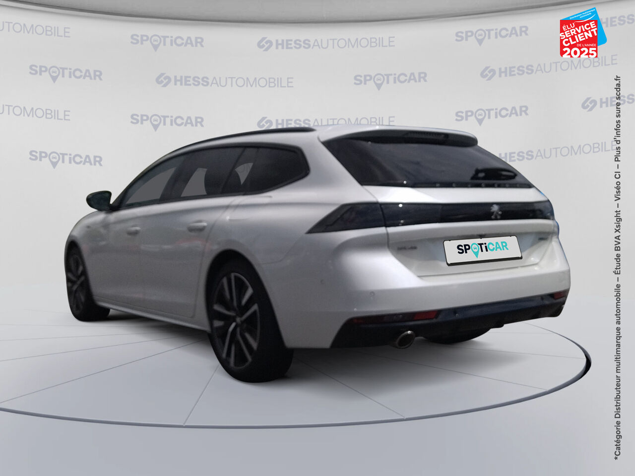 Véhicule d'occasion PEUGEOT 508 SW HYBRID 225CH GT E-EAT8 TOUVRANT SIEGE CHAUF CAMERA GPS chez Toyota Saint Dizier