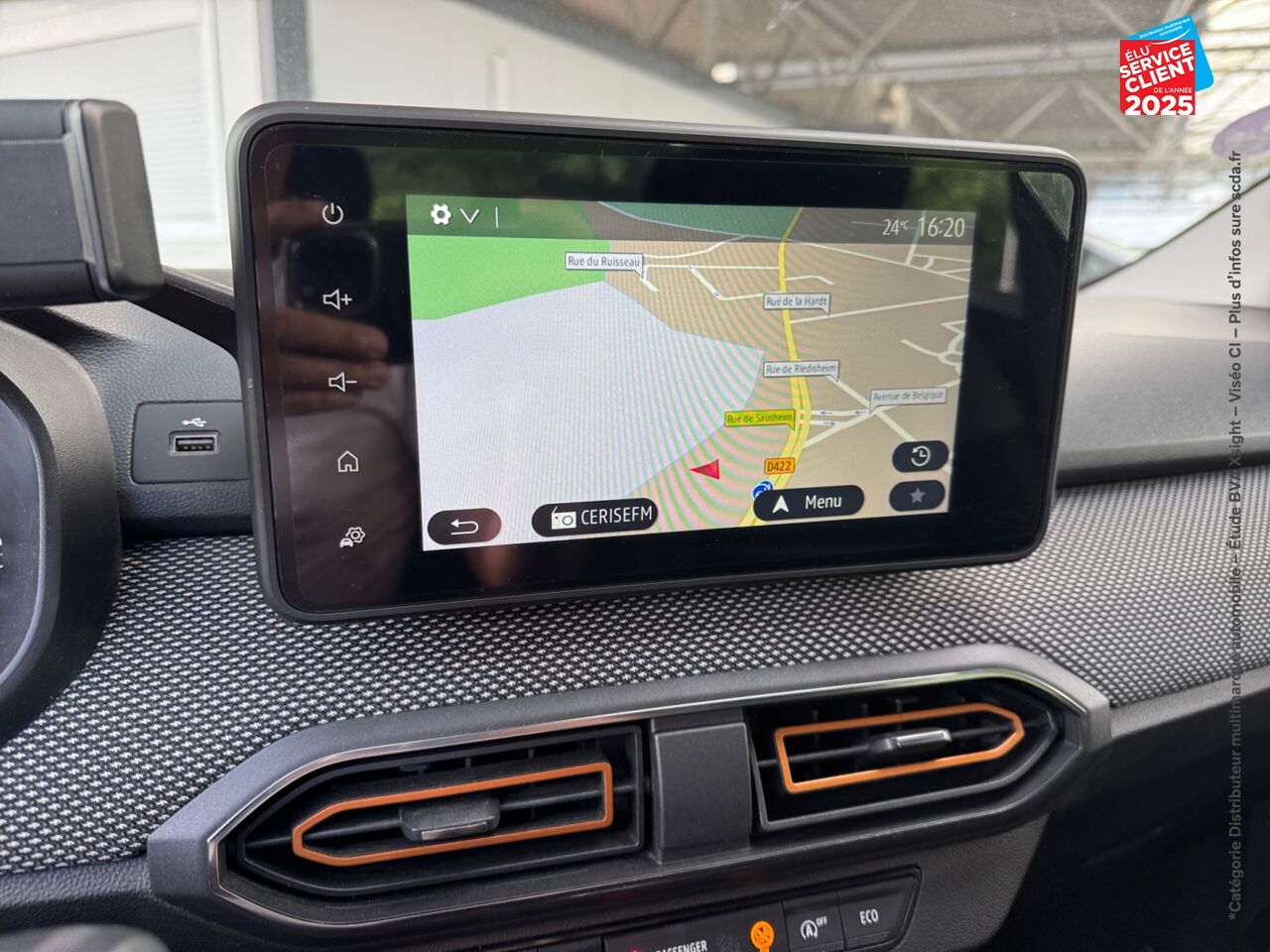 Véhicule d'occasion DACIA SANDERO 1.0 TCE 90CH STEPWAY CONFORT GPS CAMERA chez Renault Strasbourg
