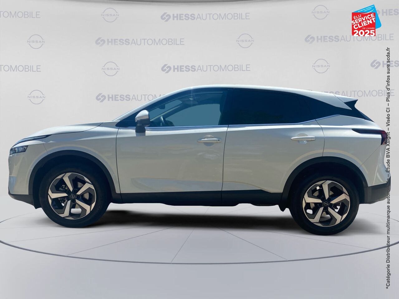 Véhicule d'occasion NISSAN QASHQAI 1.3 MILD HYBRID 140CH N-CONNECTA 2022 GPS chez Toyota Thionville