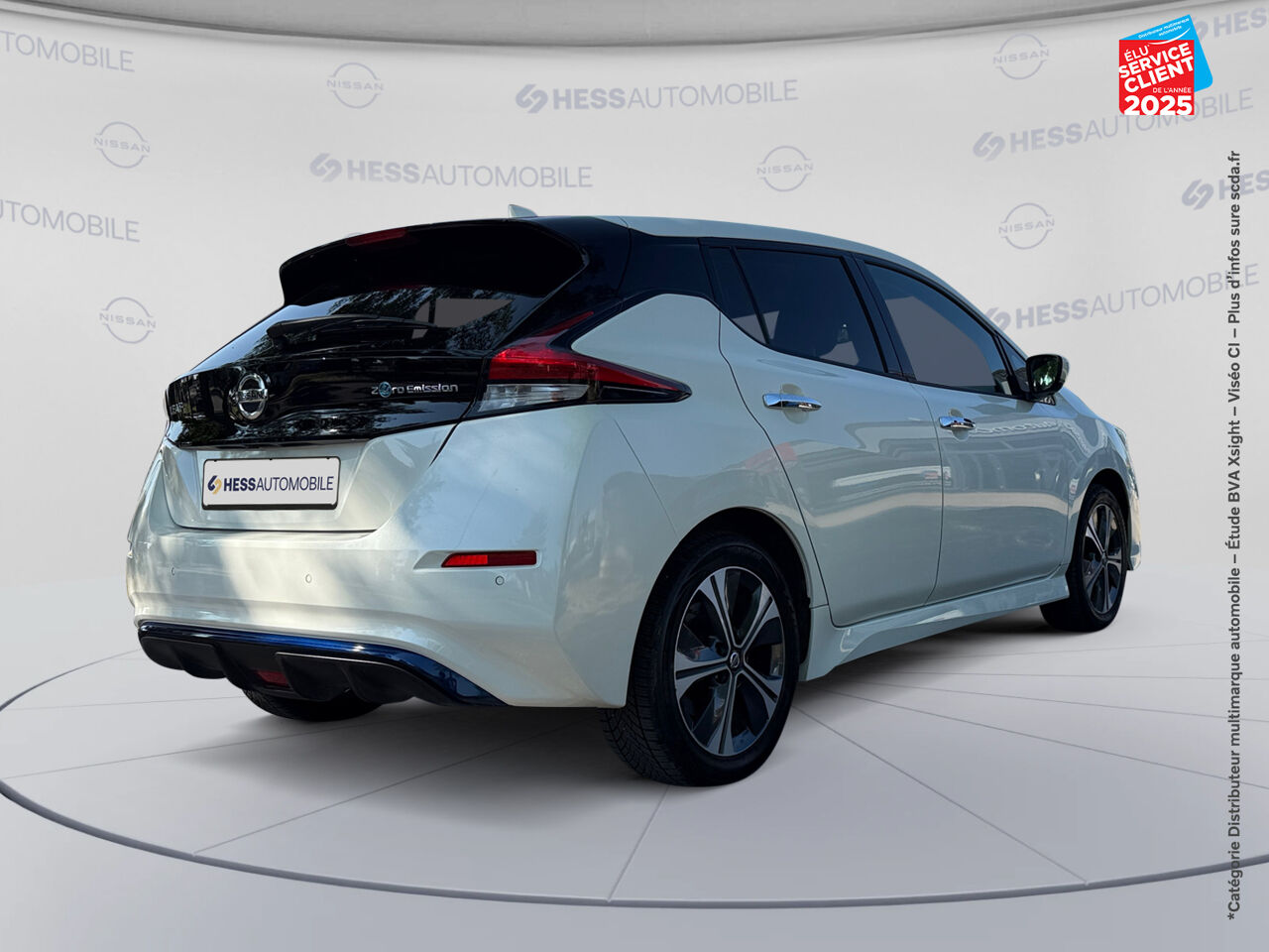 Véhicule d'occasion NISSAN LEAF 150CH 40KWH N-CONNECTA 21 chez Hyundai Chalons