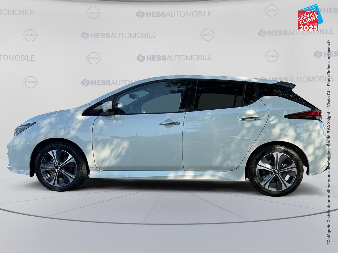 Véhicule d'occasion NISSAN LEAF 150CH 40KWH N-CONNECTA 21 chez Hyundai Chalons