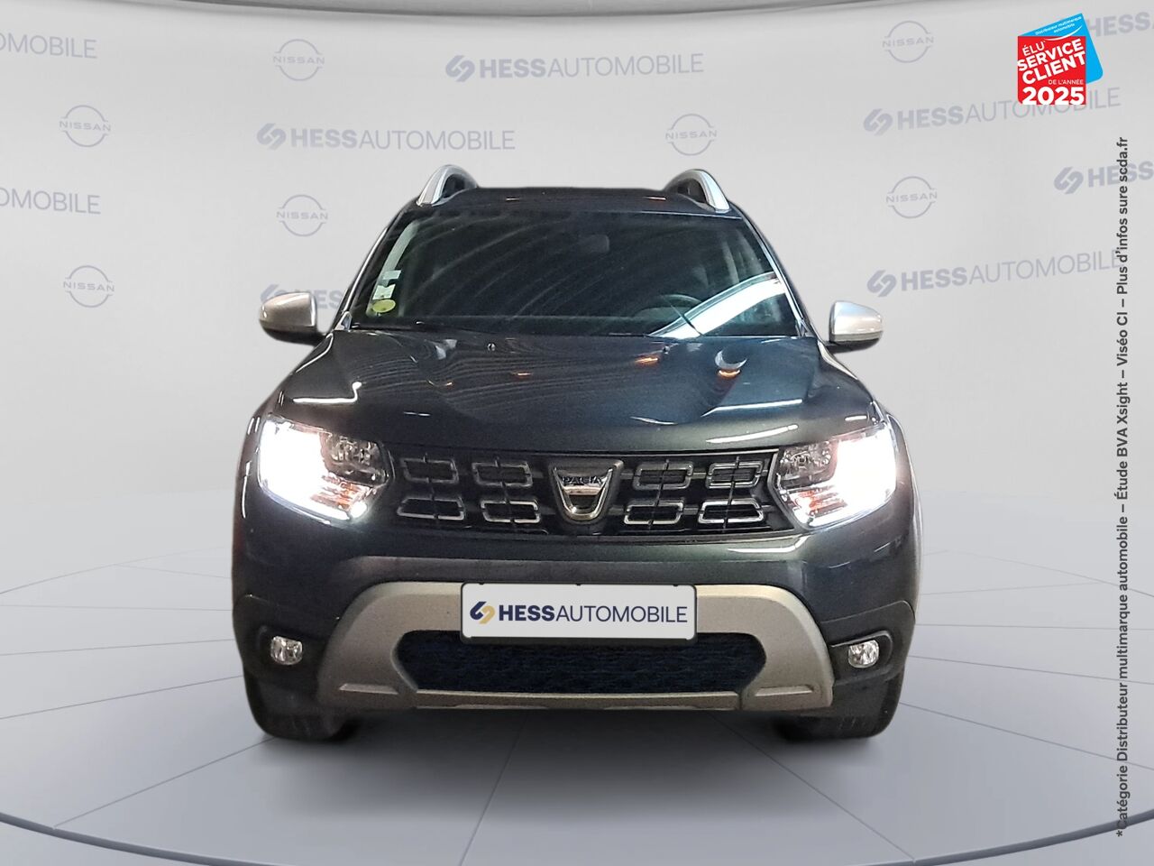 Véhicule d'occasion DACIA DUSTER 1.5 BLUE DCI 115CH PRESTIGE 4X2 - 20 GPS CAMERA ATTELAGE chez Renault Colmar