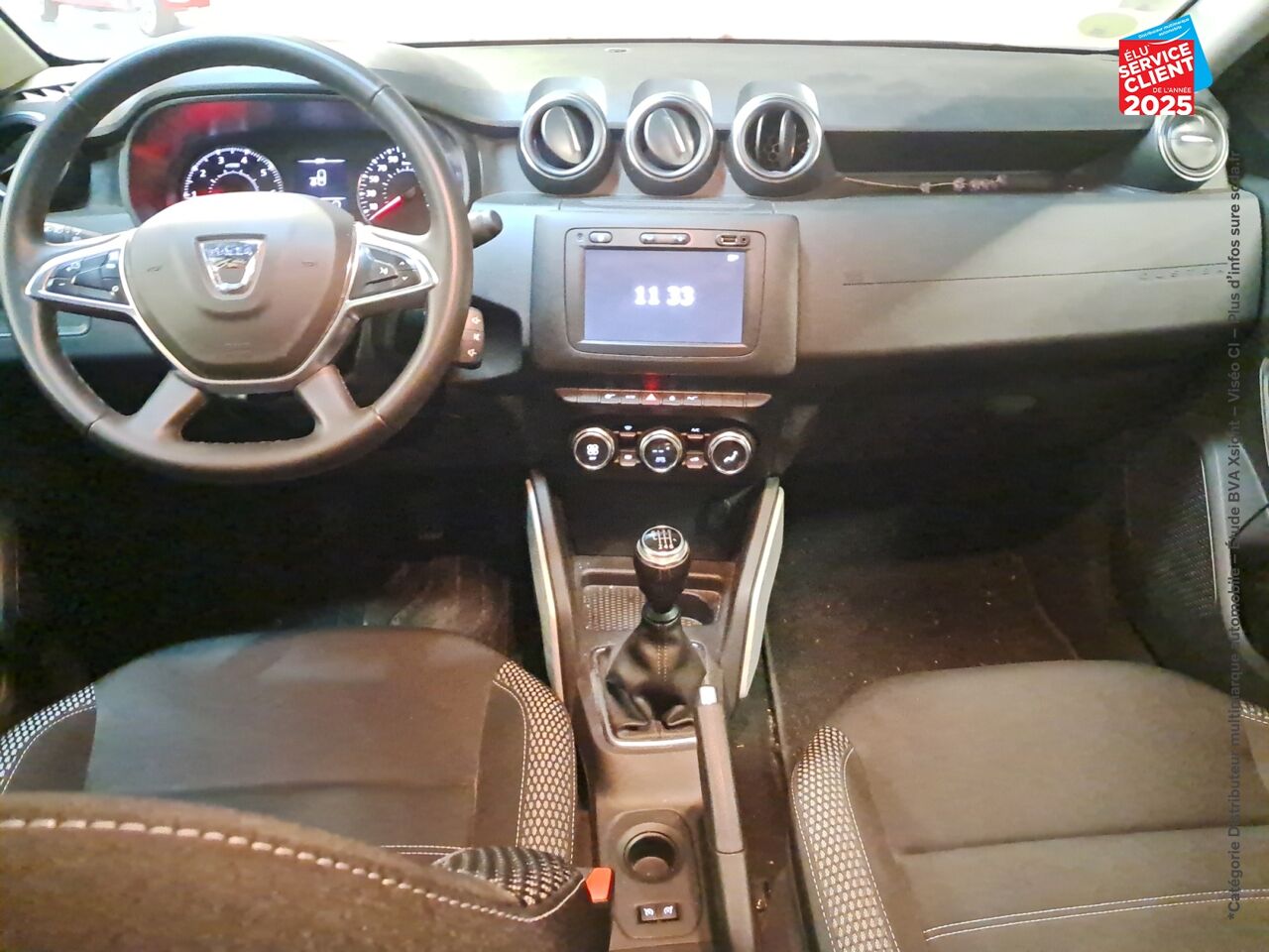 Véhicule d'occasion DACIA DUSTER 1.5 BLUE DCI 115CH PRESTIGE 4X2 - 20 GPS CAMERA ATTELAGE chez Renault Colmar